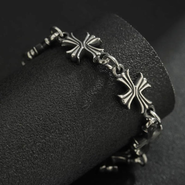 Punk Cross Chain Necklace